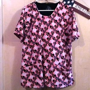 Infinity 2xl scrub top